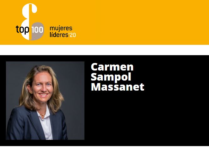 Carmen Sampol, candidata a ingresar en el Top 100 Mujeres Líderes en España