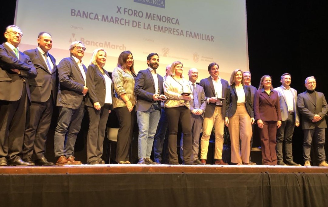 El X Foro Menorca Banca March debate el relevo y continuidad de la empresa familiar en Menorca